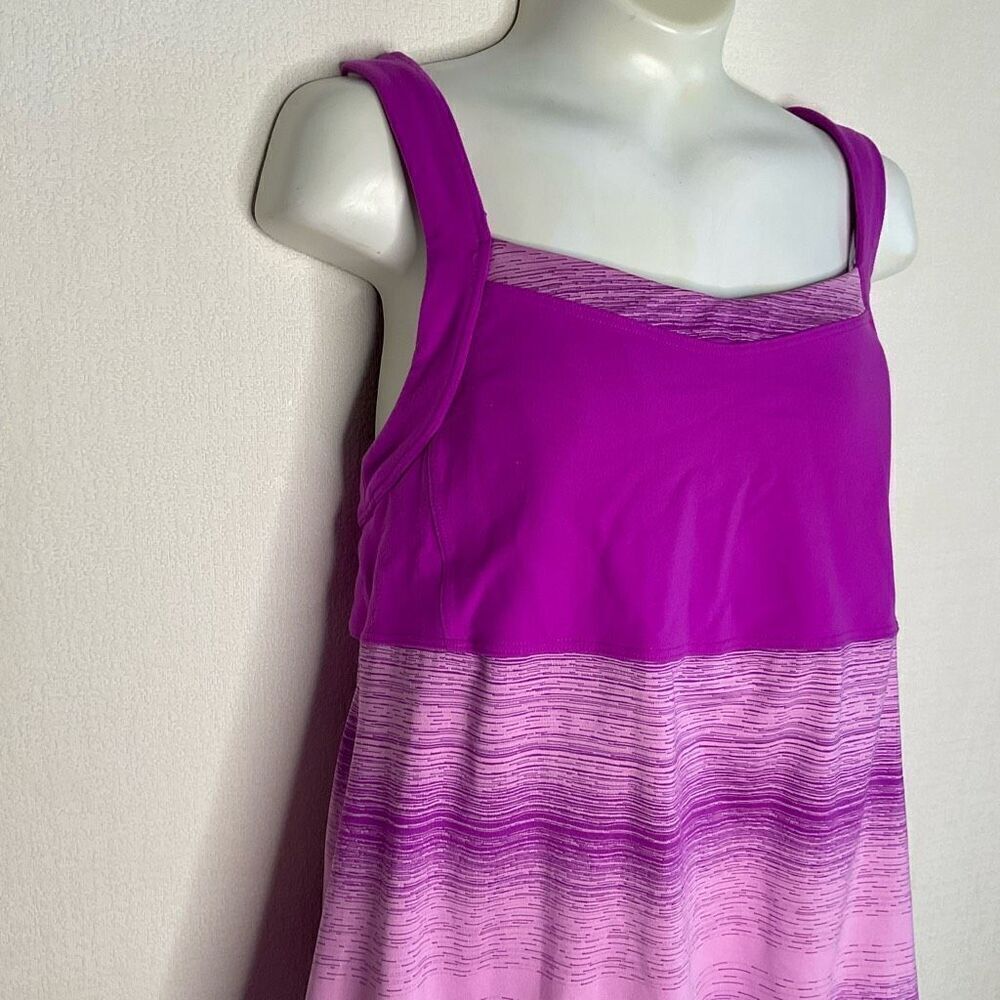 Athleta Stride Crunch and Punch‎ Tank Top in Jazzy Purple Size L Large - Picture 4 of 11